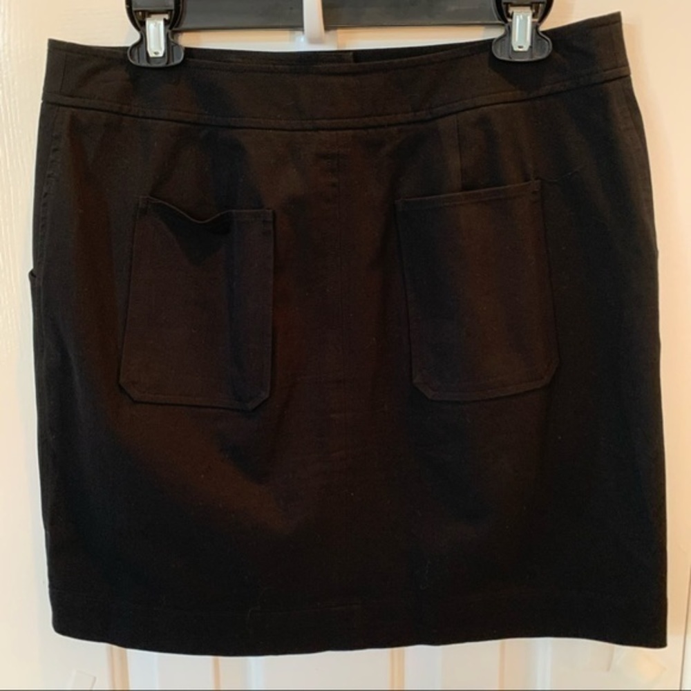 I.N.C. Stretch Black Mini Skirt - Picture 3 of 6